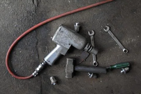 Mechanic tools Stock Photos