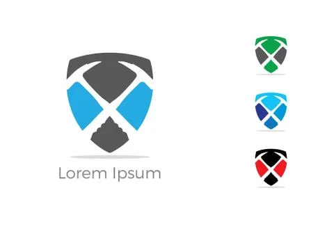 Mechanic tools in shield vector icon. Car repair service, wrench, plumber vector Stock Illustration