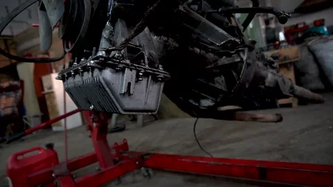 Mechanic tuning Vídeo Stock 220874789