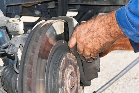 Mechanic at work Stock Photos