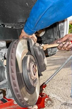 Mechanic work Stock Photos
