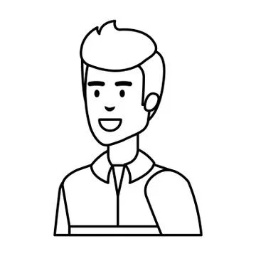 Mechanic worker avatar character Illustrazione stock