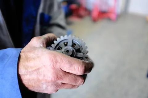 Mechanic working Fotos Stock