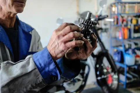 Mechanic working Stock Photos