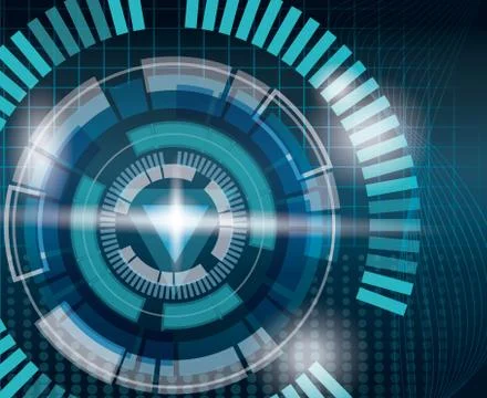 Mechanical abstract background. Stock Illustration