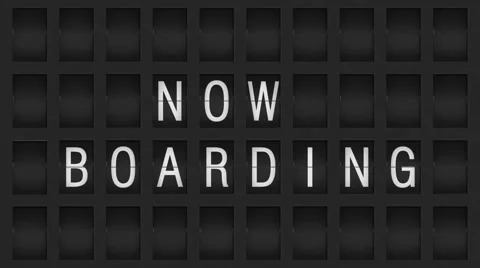 Mechanical airport display panel Stock Footage 48920988