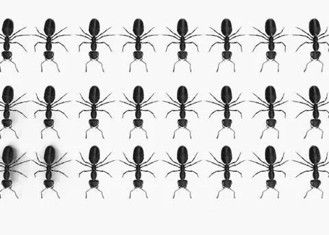 Mechanical Ant Stock Illustration