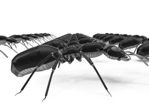 Mechanical Ant Stock Illustration