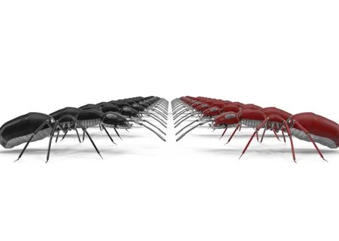 Mechanical Ant Stock Illustration