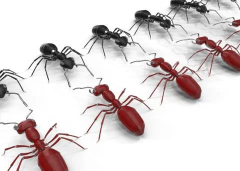 Mechanical Ant Stock Illustration