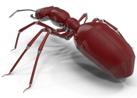Mechanical Ant Stock Illustration