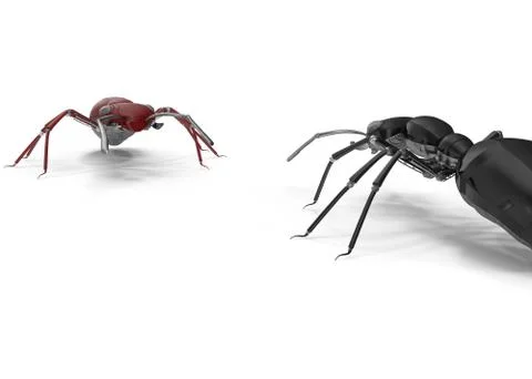 Mechanical Ant Stock Illustration