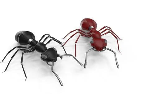 Mechanical Ant Stock Illustration