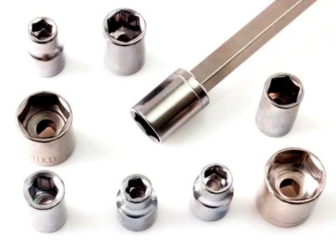 Mechanical bit tool set Stock Photos