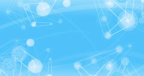 Mechanical blue background. 4K Stock Footage 61626787