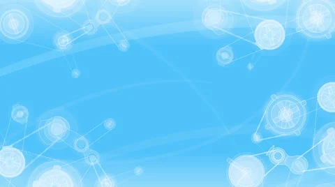 Mechanical blue background Stock Footage 61250553