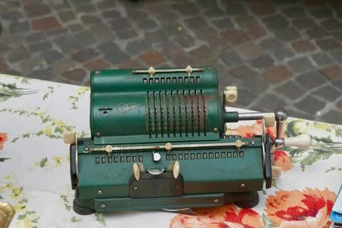 Mechanical Calculator Stock Photos