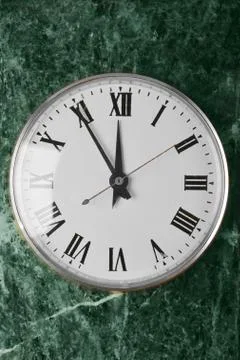 Mechanical clock Stock Photos