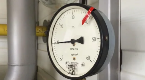 Mechanical counter counts the number of close-up 스톡 동영상 64198332