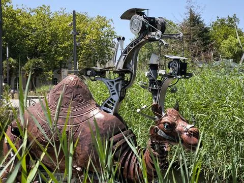 Mechanical dromedary Stock Photos