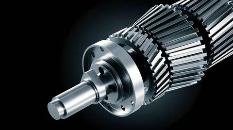  Mechanical Engine Machine Parts Visualization of Computer Aided Design CA... Stock Photos