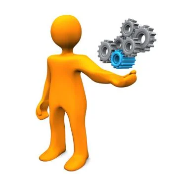 Mechanical engineer Stock Illustration