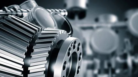  Mechanical Engineering Concept Visualization of Computer Aided Design CAD... Stock Photos
