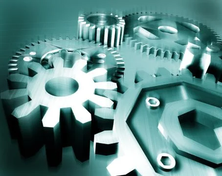 Mechanical engineering Stock Illustration