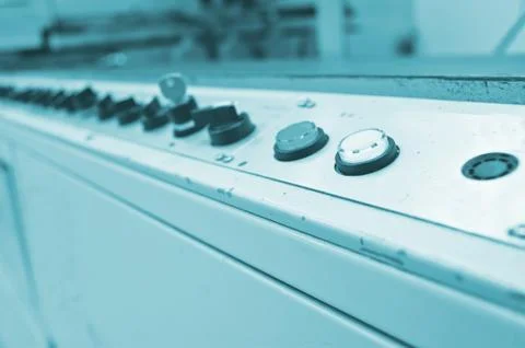 Mechanical equipment console Stock Photos
