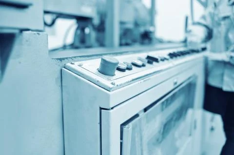 Mechanical equipment console Stock Photos