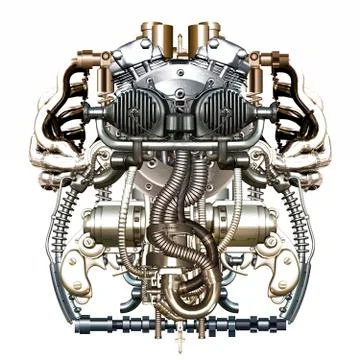 Mechanical figure イラスト素材