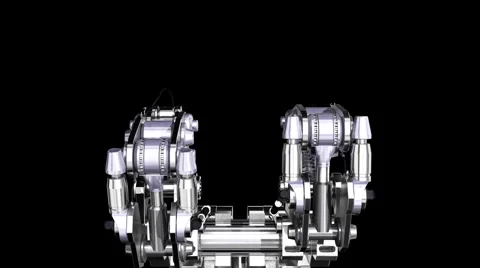 Mechanical FRAME 1 Stock-Footage 1084715