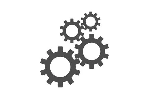 Mechanical, gearbox, cogwheels Stock Illustration