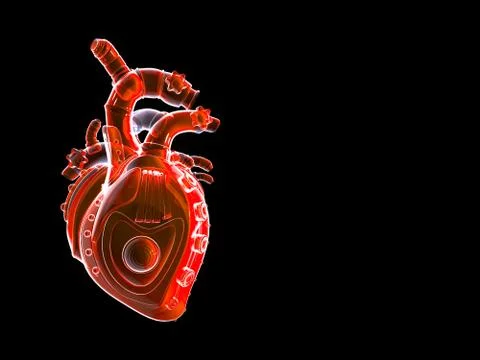 Mechanical heart Stock Illustration