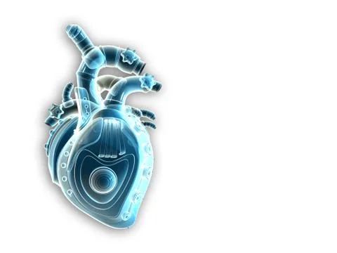 Mechanical heart Stock Illustration