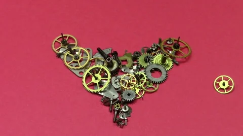 Mechanical heart repair Video stock 62771103