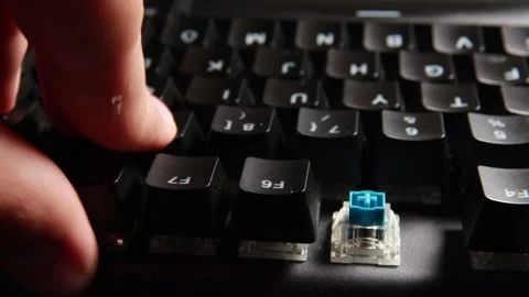 Mechanical klay cleaning close-up Stock Footage 250973152