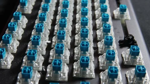 Mechanical klay cleaning close-up Stock Footage 250974158