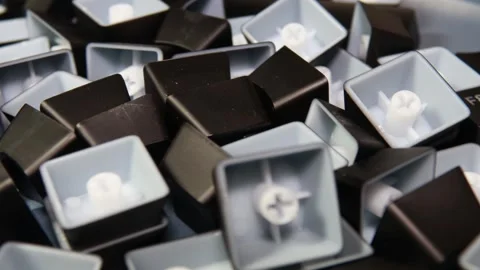 Mechanical klay cleaning close-up Stock Footage 250975274