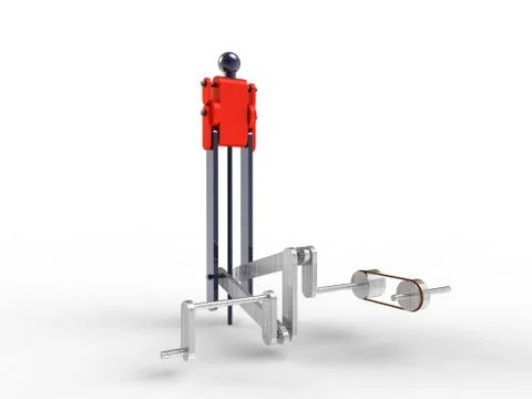 Mechanical Man Stock Illustration