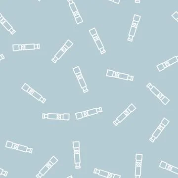 Mechanical mill line seamless pattern Illustrazione stock