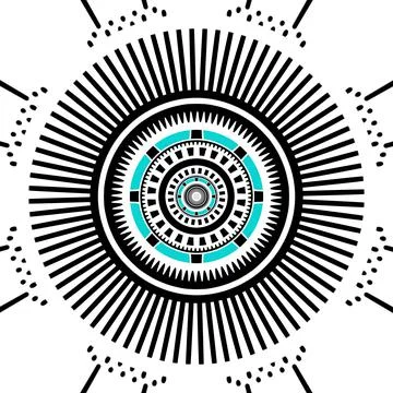 Mechanical object artwork Stock Illustration