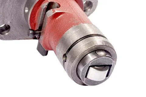 Mechanical part of the drive of the pump Fotos Stock