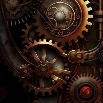 Mechanical pattern texture Stock Illustration