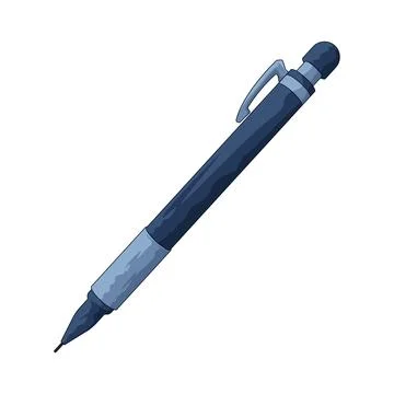 Mechanical pencil illustration Stock Illustration