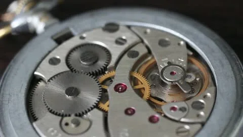 Mechanical pocket watch Stock Footage 10912153