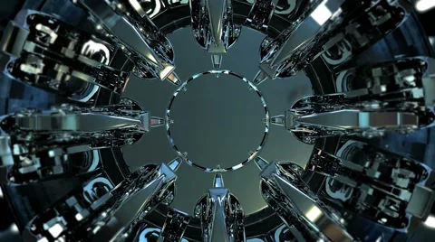 Mechanical Robotical Claw Stock Footage 50301483