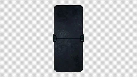 Mechanical scoreboard with a clean surface . Stock Footage 254090744