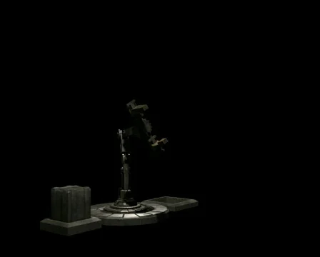 Mechanical set (Robot 2) Stock Footage 857723
