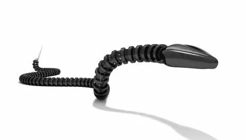 Mechanical snake Stock-Illustration